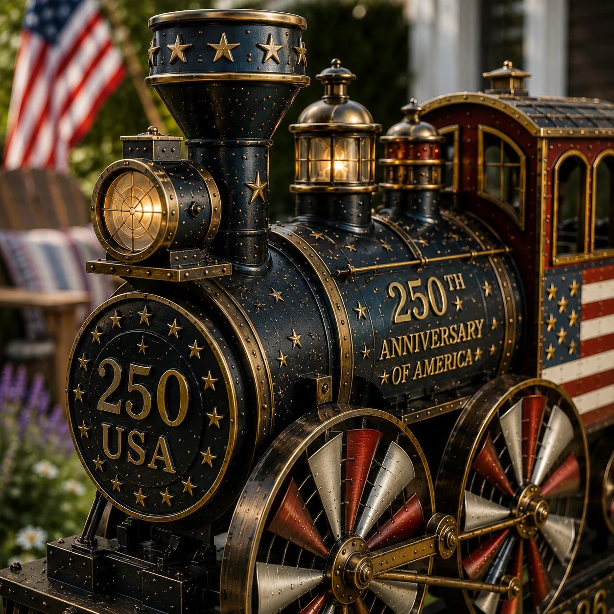 š„Limited time 55% OFFš„šUSA 250 āLiberty Expressā Train Garden Wind Spinner -āļø (Free Delivery Fee)