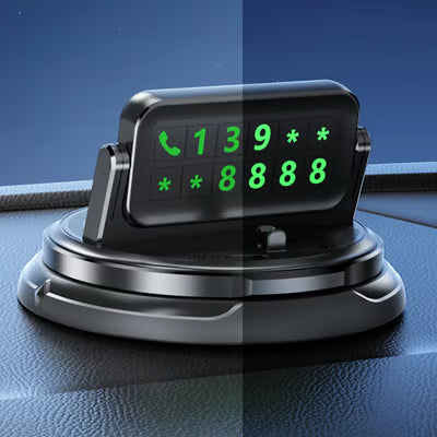 📱2-in-1 car phone holder + parking number plate – 360° rotation, fits heavy-duty cases. 50K+ sold! 🚗✨