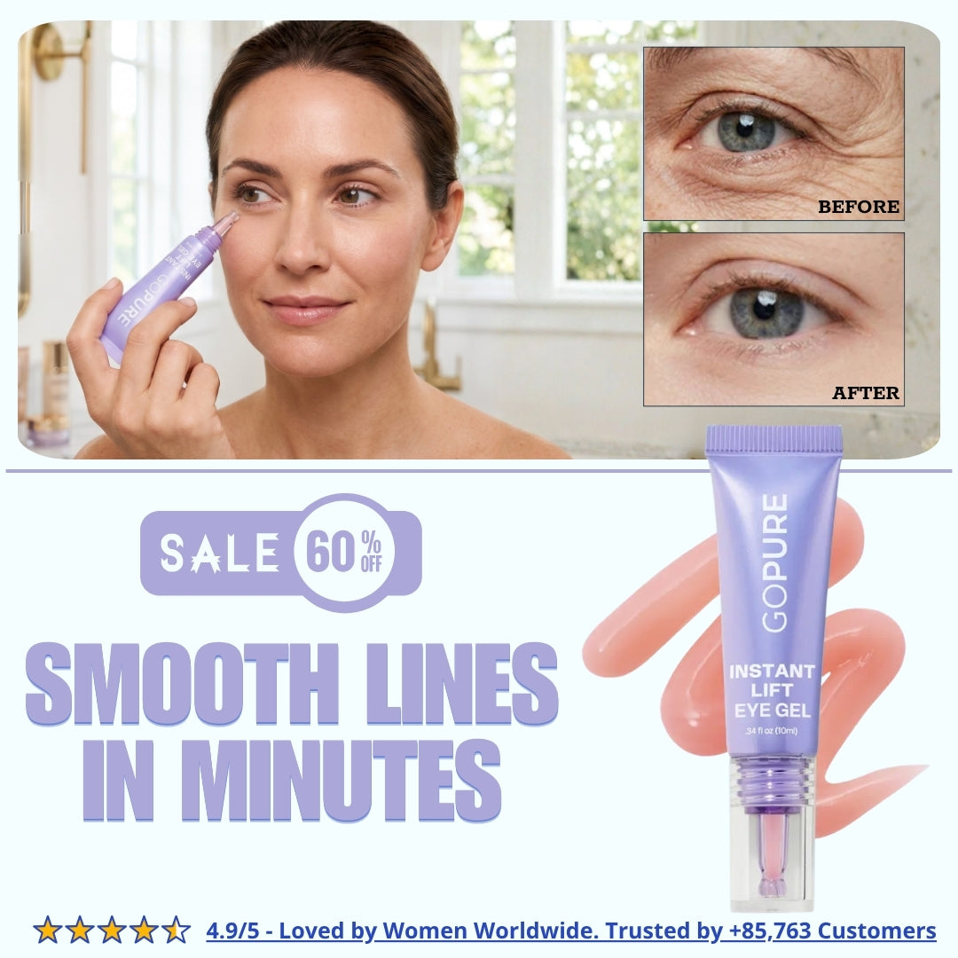 SPECIAL LAUNCH PRICE | Instant Lift Eye Gel | For Puffiness & Bags, Wrinkles, Fine Lines and Dark Circles
