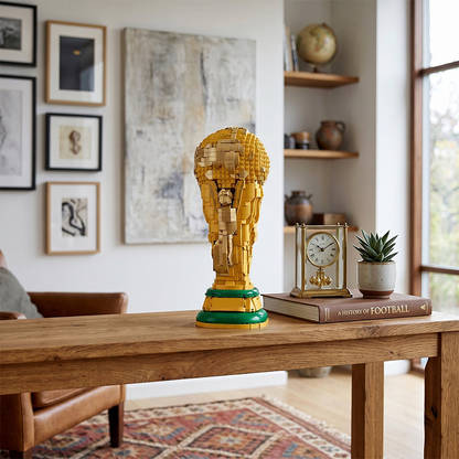 🎉We Are the Champions! World Cup Trophy Building Blocks — Bring the Glory Home