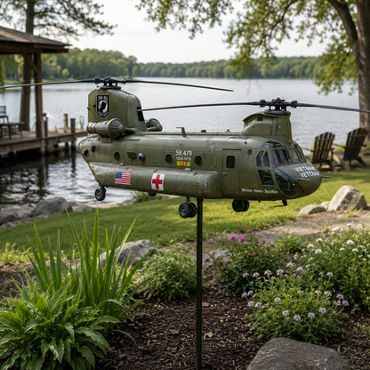 🏆Last Day Promo: 49% OFF 🎖️-Vietnam Veteran CH-47 Chinook Helicopter Wind Spinner- ✈️Buy 2 Free Shipping Today!