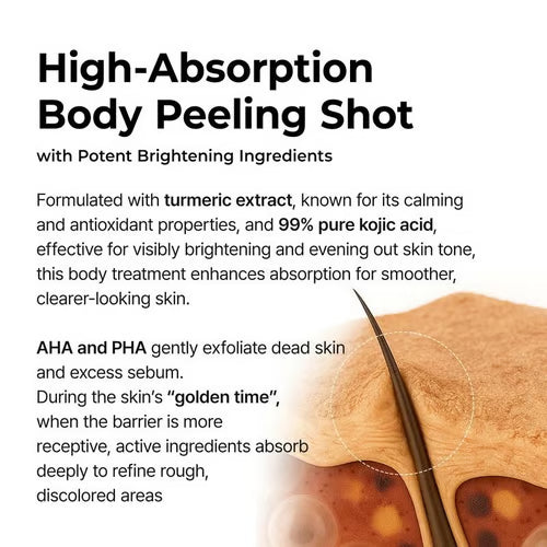🎁Last Day -49% OFF🌸 New! Peel Shot Keratin Care Kojic Acid Turmeric Spray