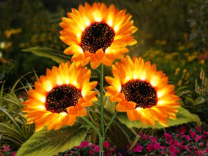 🌻Mother's Day Sale 50% OFF- 🌞Solar LED Sunflower Garden Lights-29.6inch/74cm