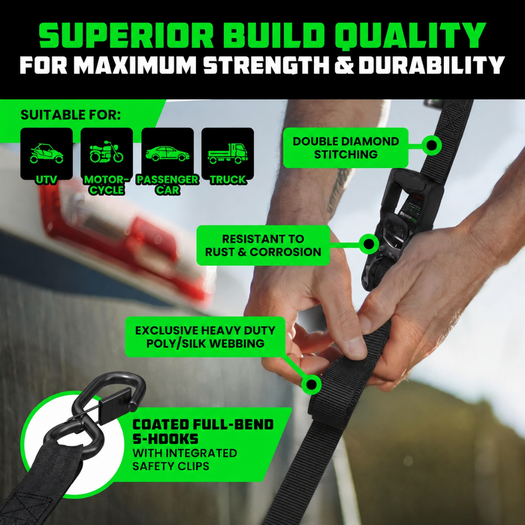 🔥 Father’s Day Sale 50% OFF 🎁 Perfect Gift – Retractable Ratchet Straps (2026 Upgraded Edition)