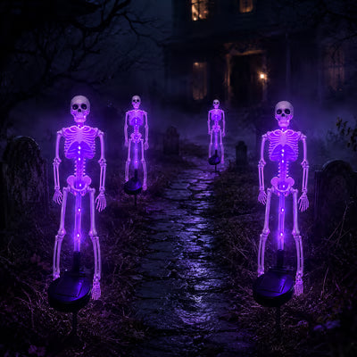 🔥HOT SALE🔥💀 Solar Skeleton Yard Stake