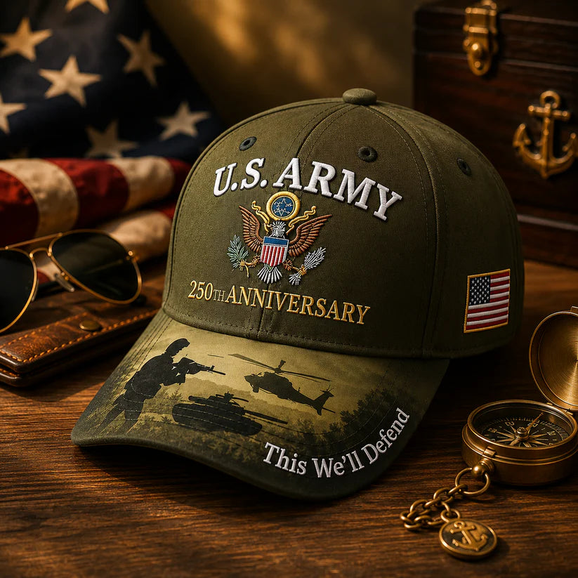 Father's Day Sale -Handmade Embroidered Devil Dog USMC 250th Birthday Commemorative Cap us