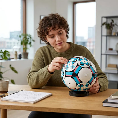 ⚽World Cup Soccer Ball Building blocks-The Ultimate Collector Build For True Football Fans
