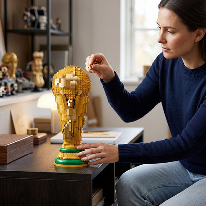 🎉We Are the Champions! World Cup Trophy Building Blocks — Bring the Glory Home