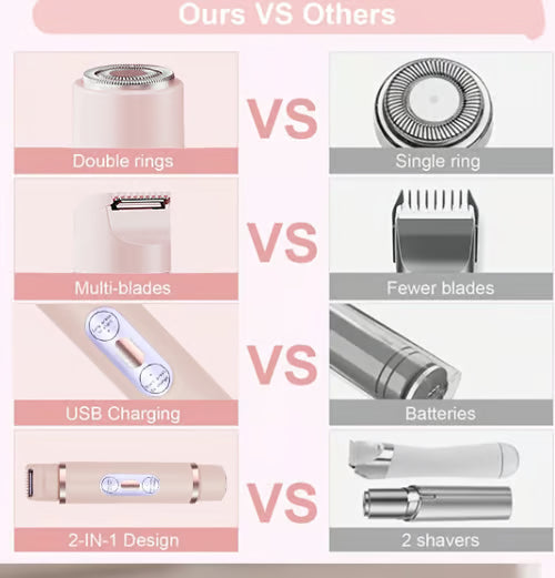 🔥Last Day $19.99🔥 🎁Comfort 2 in 1 Electric Lady Shaver