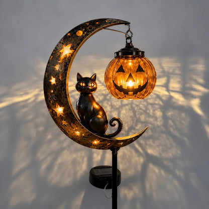 🎃 Halloween Early Bird Sale | 69% OFF Pumpkin Moon Garden Stake Light