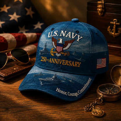 Father's Day Sale -Handmade Embroidered Devil Dog USMC 250th Birthday Commemorative Cap us
