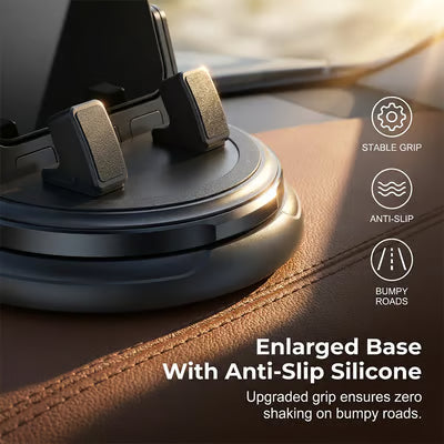 📱2-in-1 car phone holder + parking number plate – 360° rotation, fits heavy-duty cases. 50K+ sold! 🚗✨