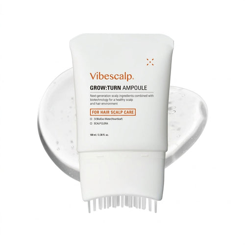 Vibescalp Growturn Hair Growth Serum with Built in Brush for Hair Growth & Thickening
