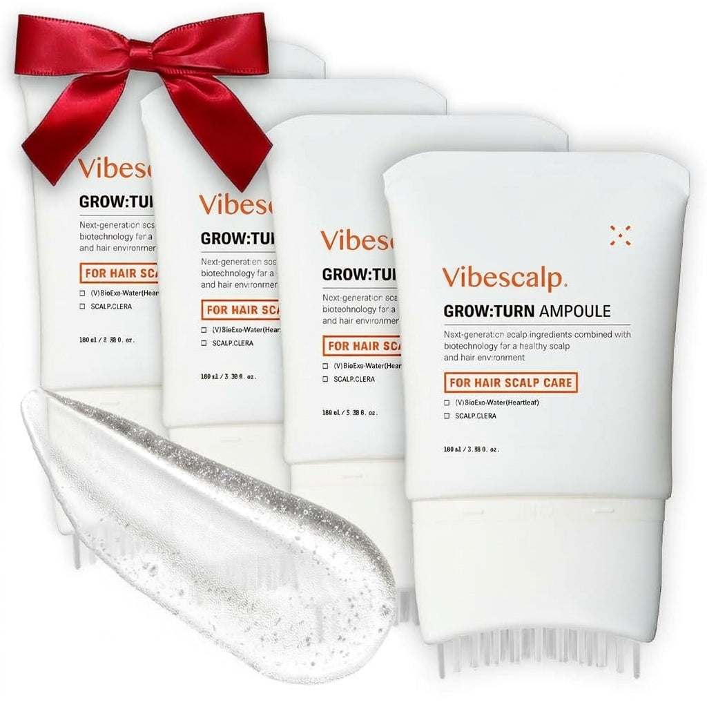 Vibescalp Growturn Hair Growth Serum with Built in Brush for Hair Growth & Thickening