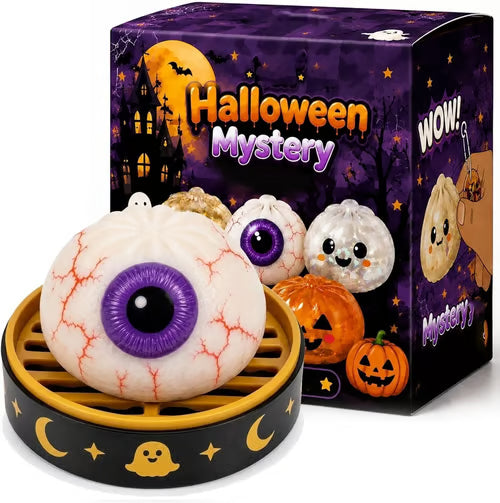 🔥LAST DAY 50% OFF - 🎃Cute Halloween Scary Ghost Maruko Squeeze Toy Set