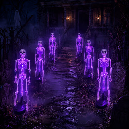 🔥HOT SALE🔥💀 Solar Skeleton Yard Stake