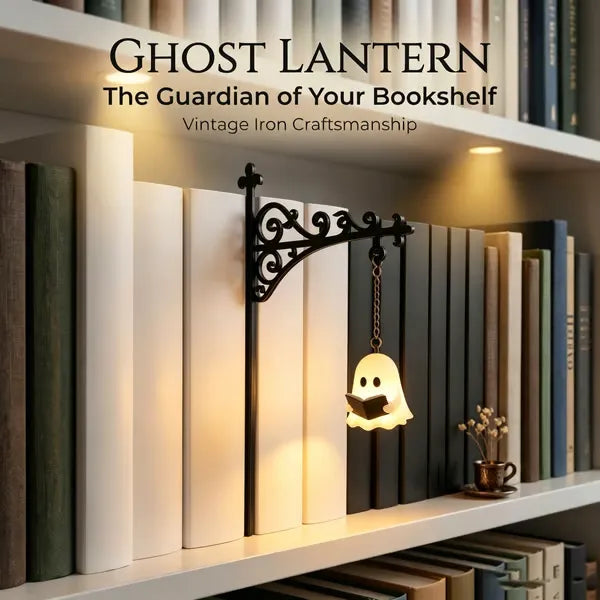 🎁LAST DAY 49% OFF -💖Ghost Bookshelf Lantern