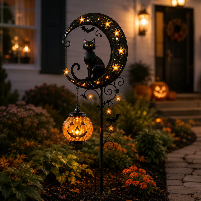 🎃 Halloween Early Bird Sale | 69% OFF Pumpkin Moon Garden Stake Light